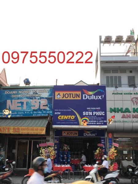 Nhà 2 mặt tiền Nguyễn Oanh, Gò Vấp, 4x20m. 33tr/tháng