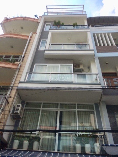 Nhà nguyên căn đẹp, mới 1 trệt 2 lầu, 6PN, 4WC nằm mặt tiền Nguyễn Cửu Đàm, Tân Phú