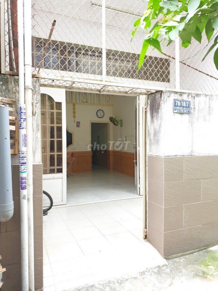 Có nhà hẻm 79/10/7 Thống Nhất, Gò Vấp cần cho thuê nhà rộng 78m2, giá 6.5 triệu/tháng
