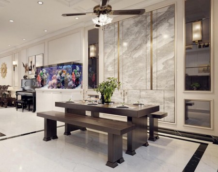 Cho thuê Biệt thự tại Jamona City tại quận 7, với thiết kết và xây dựng vô cùng sang trọng, đẳng cấp. Giá thuê chỉ 25tr