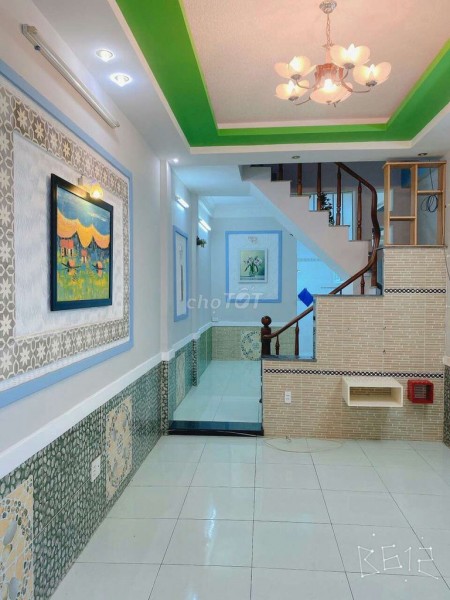 Nguyên căn hẻm Nơ Trang Long, Bình Thạnh cần cho thuê nhà rộng 36m2, 3 tầng, giá 11 triệu/tháng