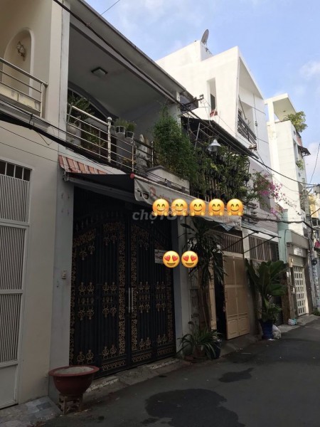 Nguyên căn rộng 60m2, 2 tầng, giá cho thuê 12 triệu/tháng. Hẻm Đất Thánh, Tân Bình