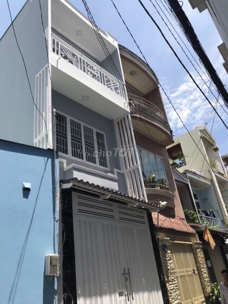 Cho thuê nhà nguyên căn mới đẹp Đường Số 9 Gò Vấp, gần nhà thiếu nhi. Giá thuê chỉ 12 triệu.