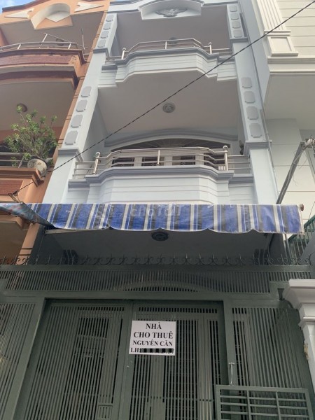 Cho thuê nhà nguyên căn hẻm xe hơi đường Đinh Bộ Lĩnh Phường 26 Quận Bình Thạnh