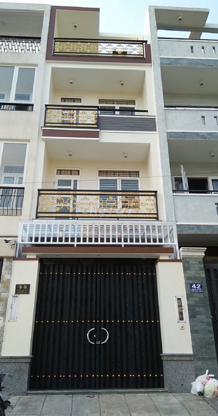 Nhà nguyên căn cho thuê Quận 2 gồm tầng hầm trệt và 2 lầu với 4 phòng lớn, nhà mới kiểu dáng hiện đại sang trọng