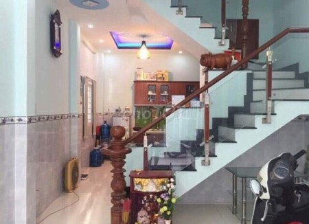 Nguyên căn 2 tầng hẻm Nguyễn Văn Khối, Quận Gò Vấp cần cho thuê giá 9 triệu/tháng, dtsd 80m2