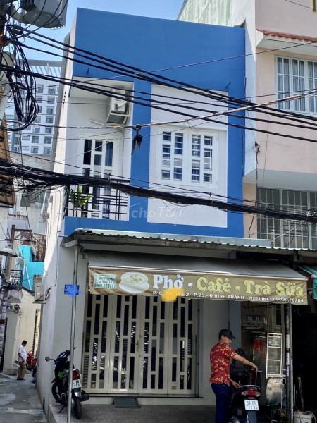 Nhà mặt tiền đường 36 D2 Phường 25 Bình Thạnh, Diện tích 4m x 12m, 1 trệt 1 lầu