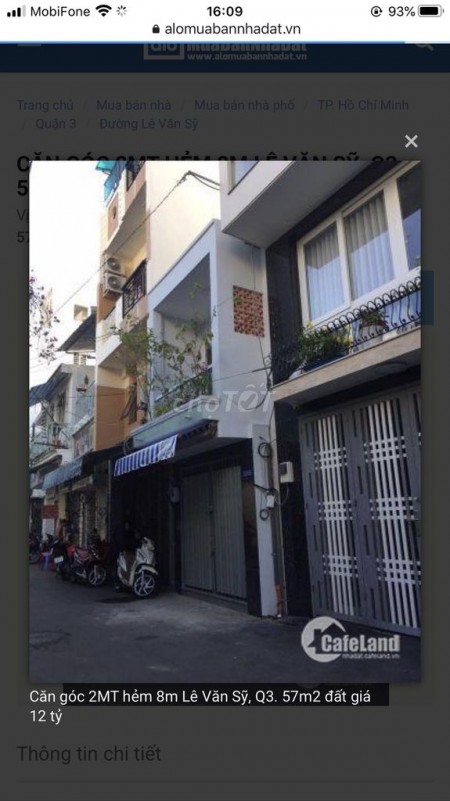 Cho thuê nhà nguyên căn 2 tầng tại Nguyễn Đình Chiểu Quận 3, 3.2m x 10m, giá thuê chỉ 9 triệu