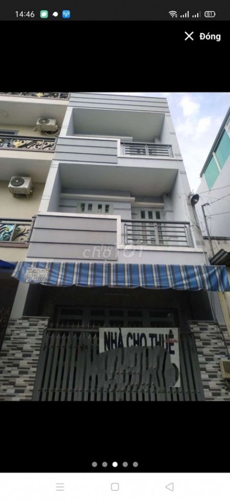 Cho thuê nguyên căn đúc 2 tầng tại hẻm 1 sẹc Bình Trị Đông Bình Tân Gần chợ Lê Văn Quới