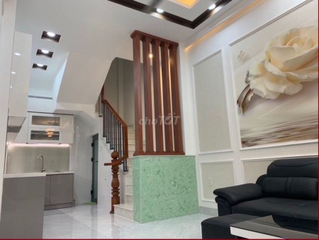 Cho thuê nhà nguyên căn 6m x 16m, 2 tầng, 3pn, tại Bùi Đình Túy Bình Thạnh