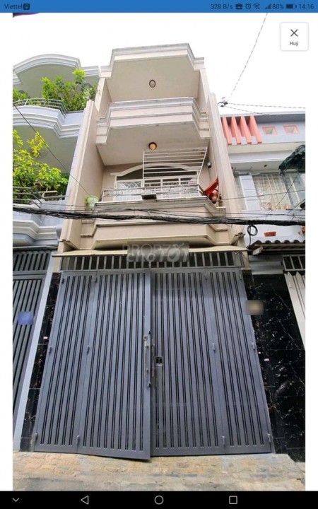 Nhà Gò Vấp cần cho thuê: Dtsd 132m2, 1 trệt, 2 lầu, 4 Phòng ngủ, hường Đông Bắc, Hẻm xe hơi