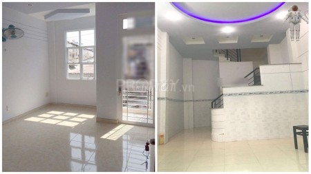 Cho thuê nhà mới 1 trệt 1 lầu, 3.8m x 8m tại đường Tôn Đản Quận 4