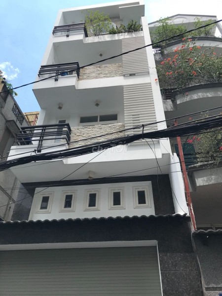 Nhà nguyên căn đúc 5 tầng kiên cố, với 5 phòng ngủ, mới tinh tại Sư Vạn Hạnh Quận 10