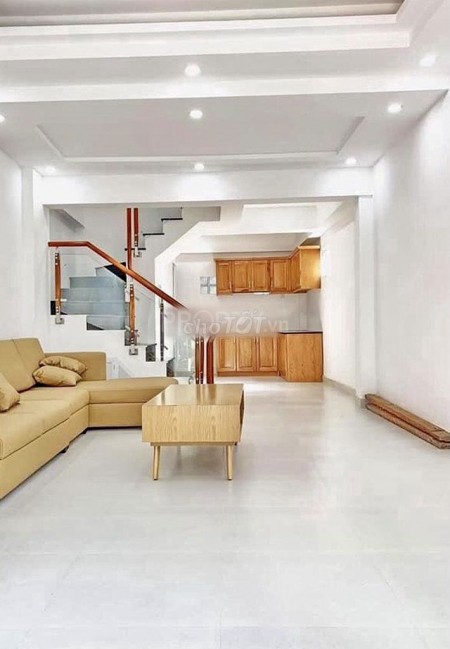 Cho thuê nhà căn góc 2 mặt tiền hẻm Huỳnh Tấn Phát Quận 7, thiết kế mới, đẹp