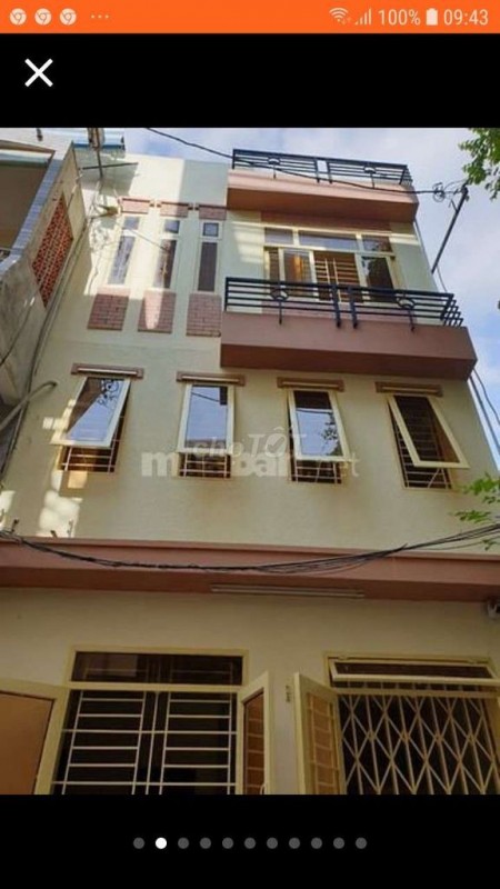 Hẻm xe hơi 1 xẹt 231 Lê Văn Sỹ, Phú Nhuận cần cho thuê giá 11 triệu/tháng, dtsd 25m2, 3 tầng