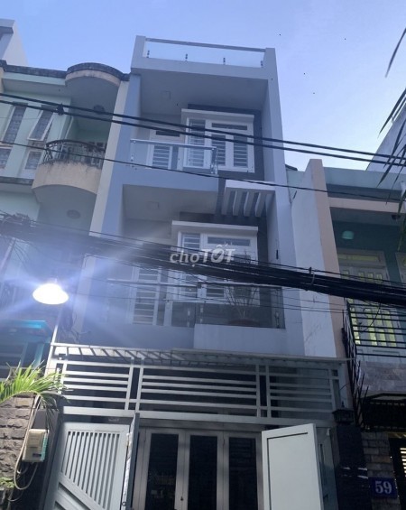 Cho thuê nhà nguyên căn 1 trệt 1 lững 2 lầu 1 sân thượng tổng diện tích sử dụng 128m2