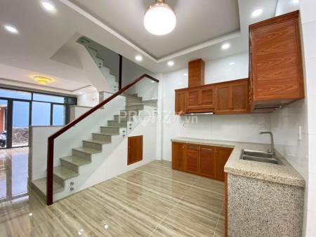 Cho thuê nhà 1 trệt 1 lầu và 1 sân thượng, dtsd 158m2/tháng, giá thuê 12 triệu/tháng