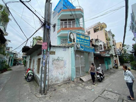 Nhà nguyên căn ngay góc đường mặt tiền hẻm xe hơi đường Lê Đại Hành thuận tiện thuê để kinh doanh