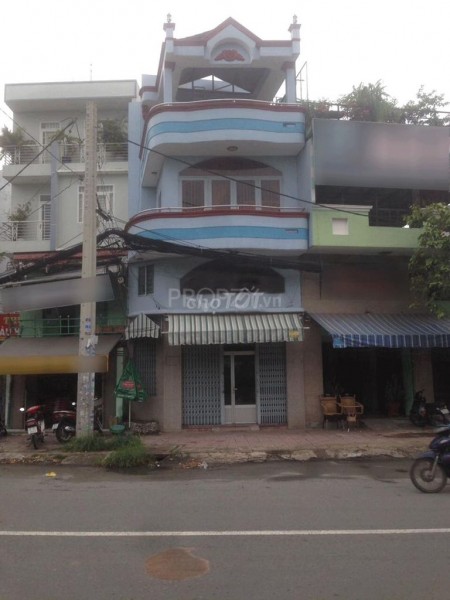 Cho thuê nguyên căn mặt tiền đường Tô Ký, Quận 12, kết cấu có 1 trệt 1 lững 2 lầu giá thuê chỉ 6 triệu/tháng