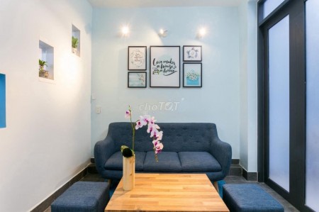 Nhà nguyên căn 1 trệt 4 lầu và 1 sân thượng, nhà mới, đẹp, full nội thất như hình