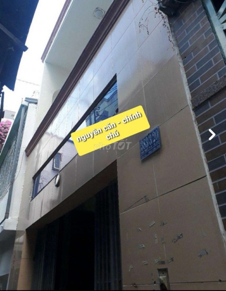 Chính chủ cho thuê nhà nguyên căn tại 383/3/20, Đường Bà Hạt, Phường 4, Quận 10