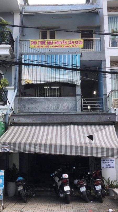 Nhà mặt tiền 22 đường 48 Quận Bình Tân cần cho thuê giá 20 triệu/tháng, dtsd 100m2, 3 tầng