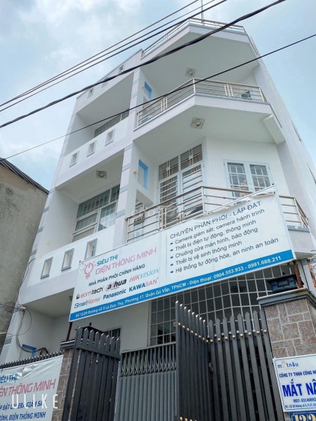 Cho thuê nhà mặt tiền đường 3 tầng lầu, Đường số 5, Phường 17, Gò Vấp