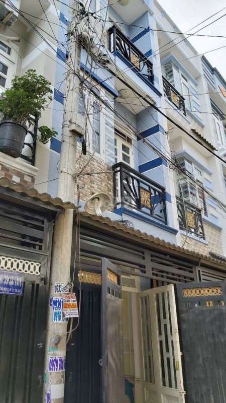 Cho thuê nhà nguyên căn quận 12, 1 trệt 2 lầu, 3 phòng ngủ, 5 triệu/tháng