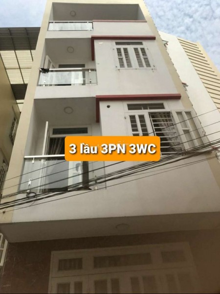 Cho thuê nhà nguyên căn 1074 Tỉnh Lộ 10, 4m x 7m, 3 tầng, 3PN