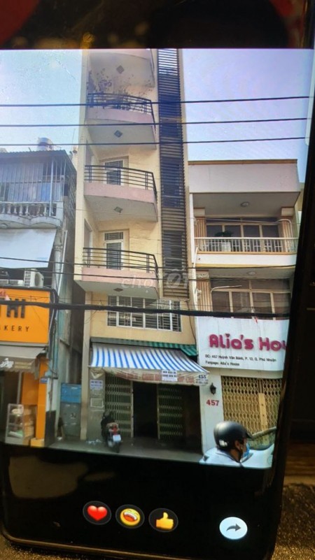 Cần cho thuê căn nhà 1 trệt 1 lững 4 lầu, 8pn tại Huỳnh Văn Bánh, Phú Nhuận