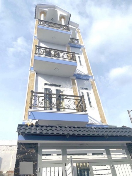 Cho thuê nhà nguyên căn 1 trệt 2 lầu sân thượng, dtsd 202m2, tại hxh Hương Lộ 2, Bình Tân