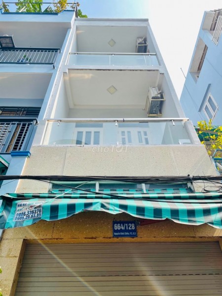 Cho thuê nhà nguyên căn đường Bàn Cờ, Phường 3, Quận 3, 3m x 14m, 1 trệt 2 lầu