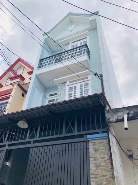 Cần cho thuê nhà nguyên căn rộng 72m2, 1 trệt, 2 lầu, giá. 7.5 triệu/tháng, đường Nguyễn Thị Đặng, Quận 12