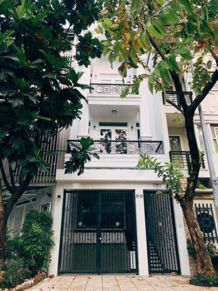 Cho thuê nhà nguyên căn có hầm và 3 tầng lầu, Diện tích 90m2 ( 5m x 18m) giá thuê 25 triệu/tháng