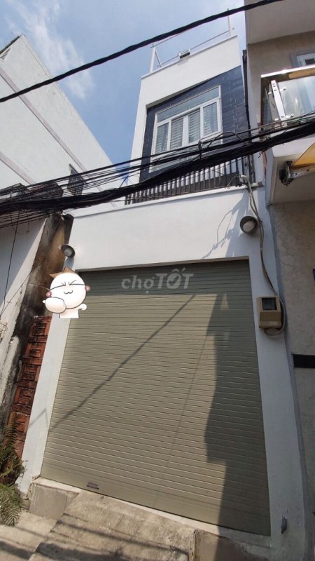 Cho thuê nhà nguyên căn mới toanh, dt 3m x 18m, đúc kiên cố 2 lầu, full nội thất