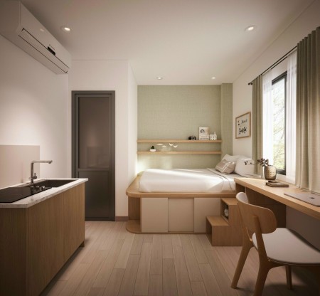 Cho thuê nhà Full Nội Thất KDC Bình Lợi, p13, Q.Bình Thạnh