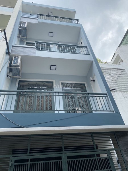 Cho thuê nhà nguyên căn mới tinh hẻm xe hơi đường Hậu Giang, Quận Tân Bình