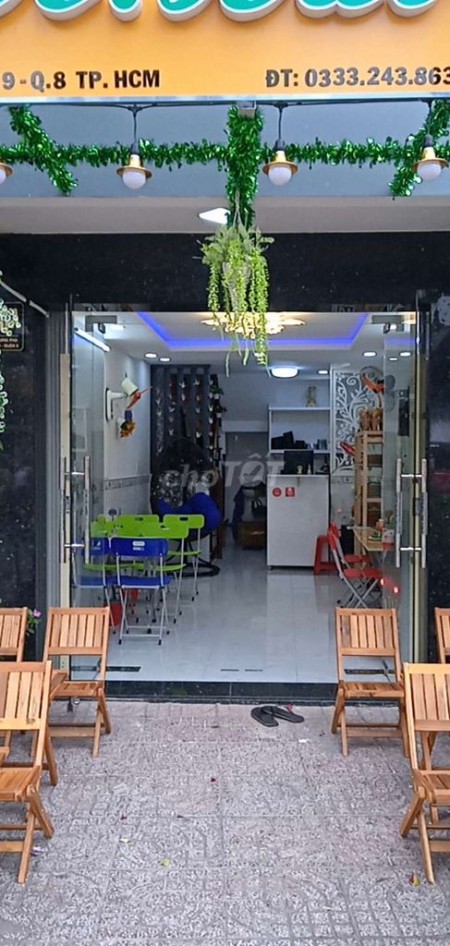 Nhà mặt tiền đường Hưng Phú, Quận 8 cần cho thuê giá 18 triệu/tháng, dtsd 27m2, LHCC
