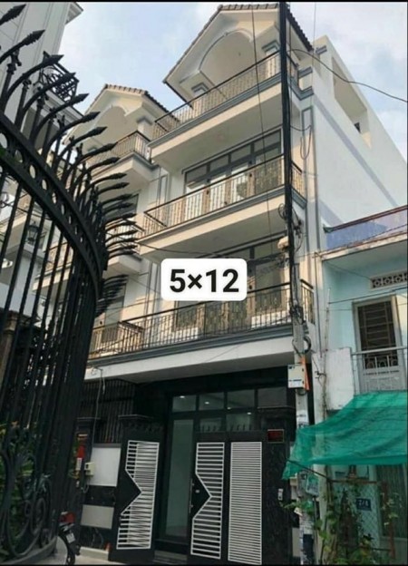 Cho thuê nhà nguyên căn dt 5m x 12m gần ngã tư Bốn Xã, Bình Tân