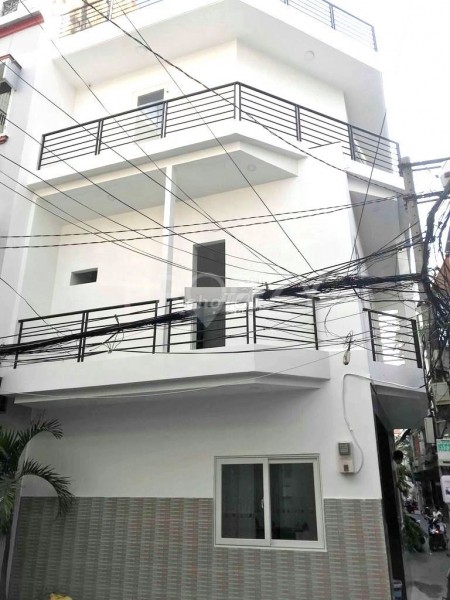 Có nhà Tô Hiến Thành, Quận 10 cần cho thuê giá 36m2, giá 22 triệu/tháng, 1 trệt, 2 lầu đúc thật