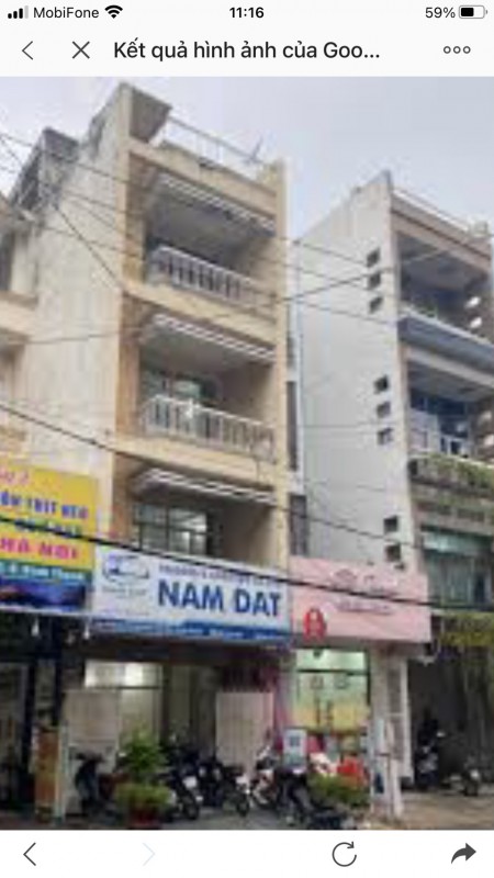 Nguyên căn mặt tiền D5, 4.2x20m, trệt, 3 lầu, ST, giá 55tr