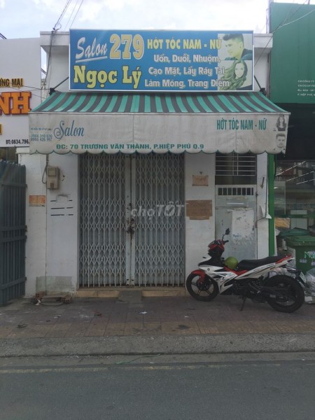 Mặt tiền 70 Trường Văn Thành, Quận 9 cần cho thuê nhà 10 triệu/tháng, dtsd 92m2, có gác