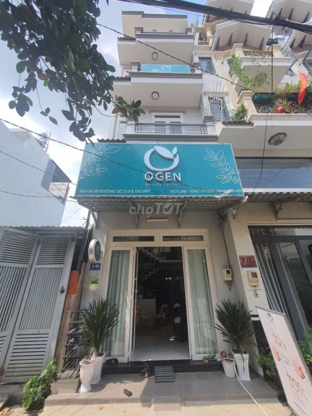 Nhà đúc kiên cố rộng 17 triệu/tháng, dtsd 210m2, kiến trúc đẹp, hẻm 1/8 đường số 21, Quận Gò Vấp