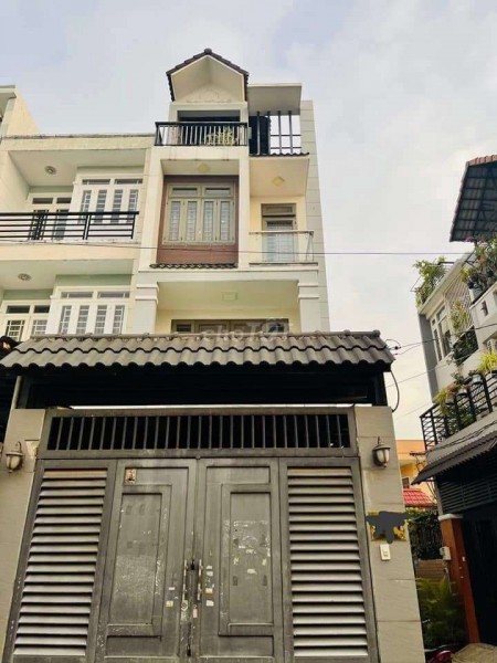 Còn trống nhà rộng 92m2 (4mx23m), 1 trệt, 3 lầu đúc kiên cố, đường số 2, Quận Gò Vấp, giá 15 triệu/tháng