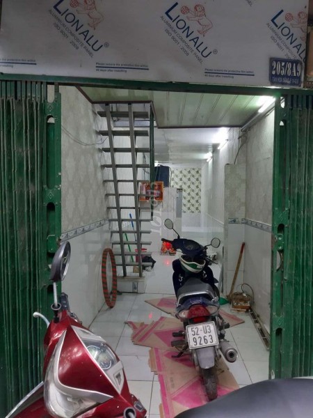 Trống nhà hẻm 205 Tân Hoà Đông, Quận 6 cần cho thuê giá 4.5 triệu/tháng, dt 25m2