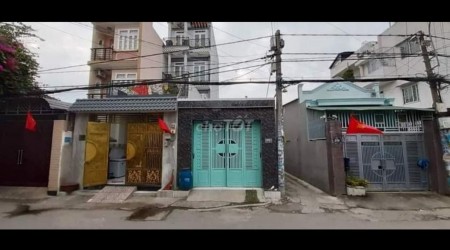 Có nhà đường Hiệp Thành 12, Quận 12 cần cho thuê giá 7.5 triệu/tháng, dtsd 100m2 (4mx25m)