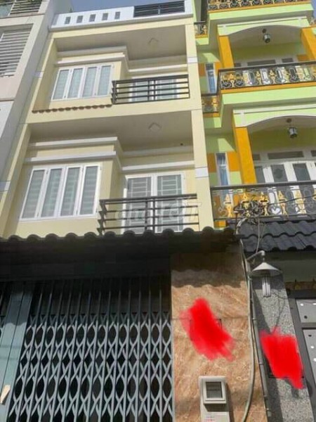 Hẻm xe hơi vô được cần cho thuê nhà 56m2, 3 lầu, giá 8 triệu/tháng, Lê Văn Quới, Bình Tân