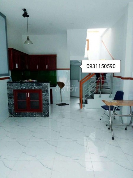 Nhà trống cần cho thuê 2 tầng, đúc kiên cố, giá 7 triệu/tháng, hẻm Phú Thọ Hoà, Tân Phú