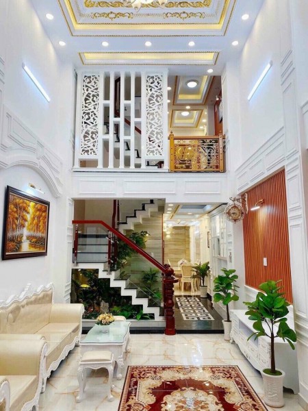 Cho thuê Nhà phố siêu sang 7PN full nội thất Có thang máy Dương Quảng Hàm, P5 Gò Vấp