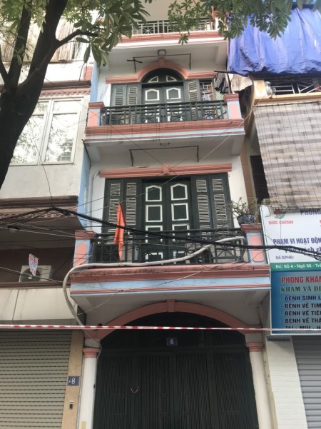 Cho thuê nhà làm văn phòng Chùa Láng DT 50m2x4T, mặt tiền 4m, giá 18tr/th(có thương lượng)